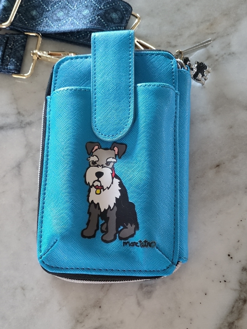 Marc Tetro Schnauzer Crossbody Wallet